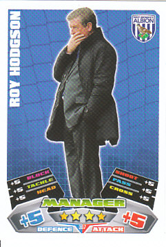 Roy Hodgson West Bromwich Albion 2011/12 Topps Match Attax Manager #307